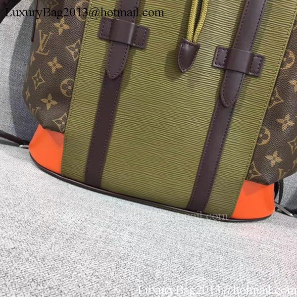 Louis Vuitton Epi Leather CHRISTOPHER PM Bag M58868 Khaki