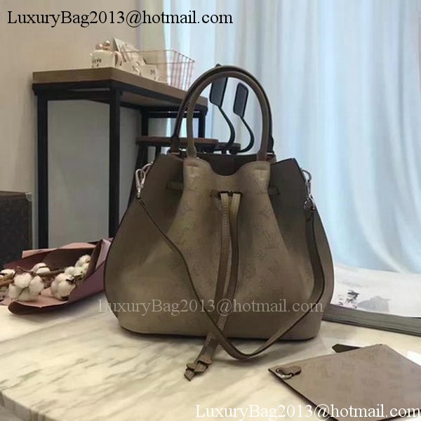 Louis Vuitton Mahina Leather GIROLATA Bag M54403 Grey