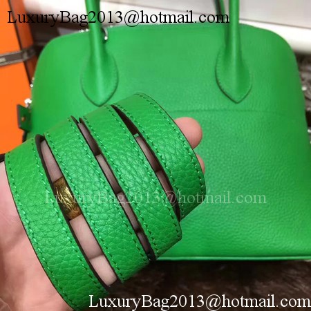 Hermes Bolide 31CM Calfskin Leather Tote Bag B3302 Green