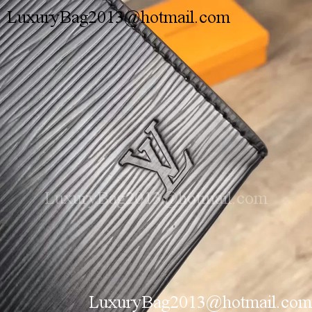 Louis Vuitton Epi Leather POCHETTE VOYAGE MM M67736 Black