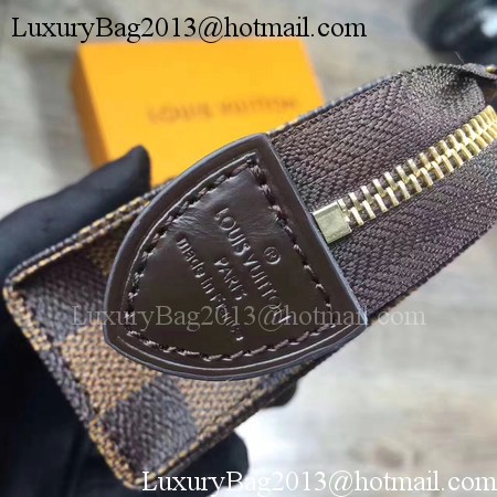 Louis Vuitton Damier Ebene Canvas TOILETRY POUCH 15 M47546