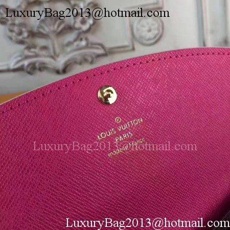 Louis Vuitton Monogram Canvas EMILIE WALLET M64202