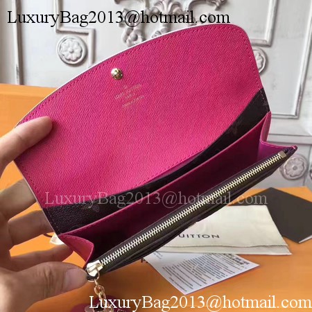 Louis Vuitton Monogram Canvas EMILIE WALLET M64202