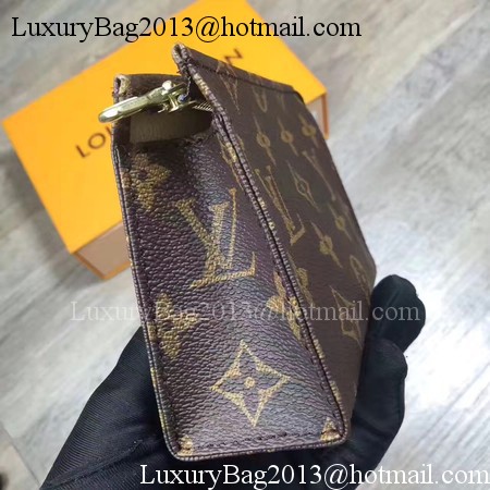 Louis Vuitton Monogram Canvas TOILETRY POUCH 15 M47546