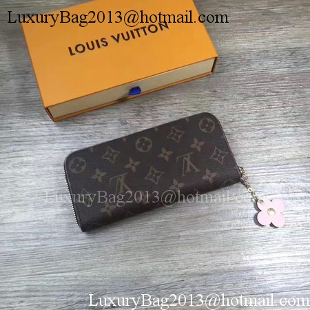 Louis Vuitton Monogram Canvas CLEMENCE WALLET M64201 Pink