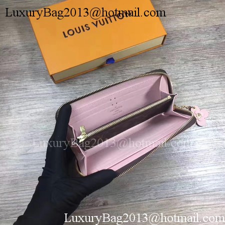 Louis Vuitton Monogram Canvas CLEMENCE WALLET M64201 Pink