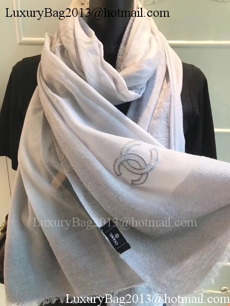 Chanel Scarf CC2836 Grey