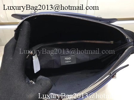 Fendi BY THE WAY Bag Original Calfskin Leather F2689 Blue