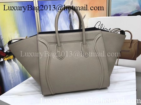 Celine Luggage Phantom Tote Bag Calfskin Leather CT3372 Apricot