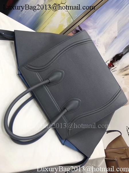 Celine Luggage Phantom Tote Bag Calfskin Leather CT3372 Deep Grey