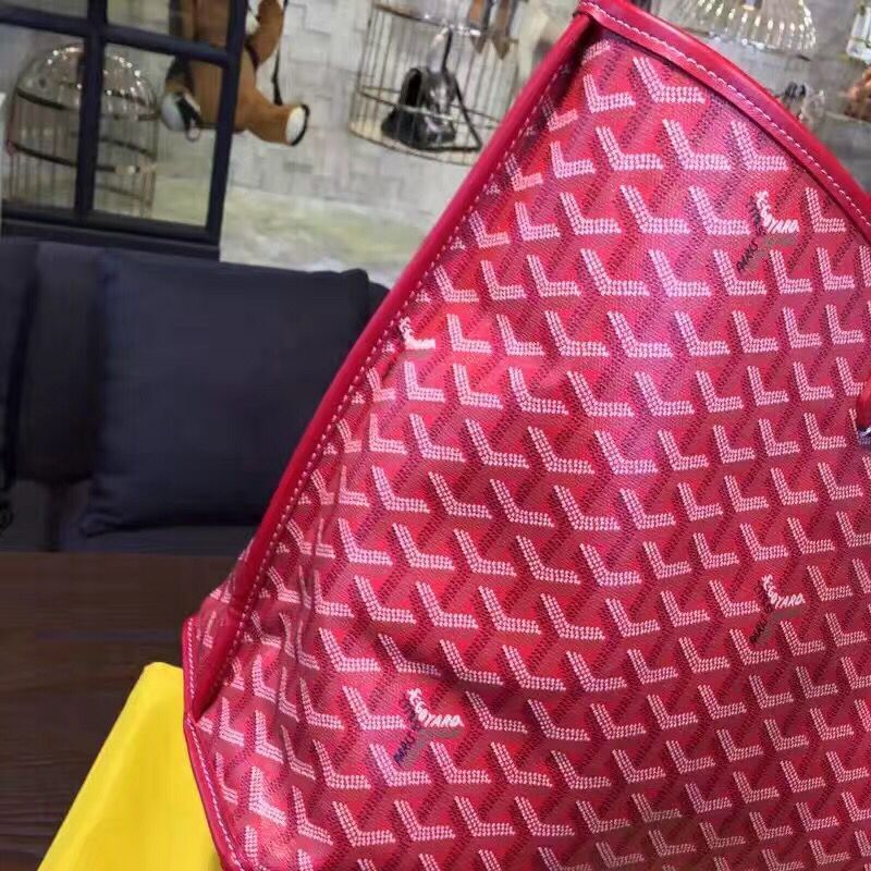 Goyard Y Doodling Calfskin Leather Tote Bag 7901 Pink