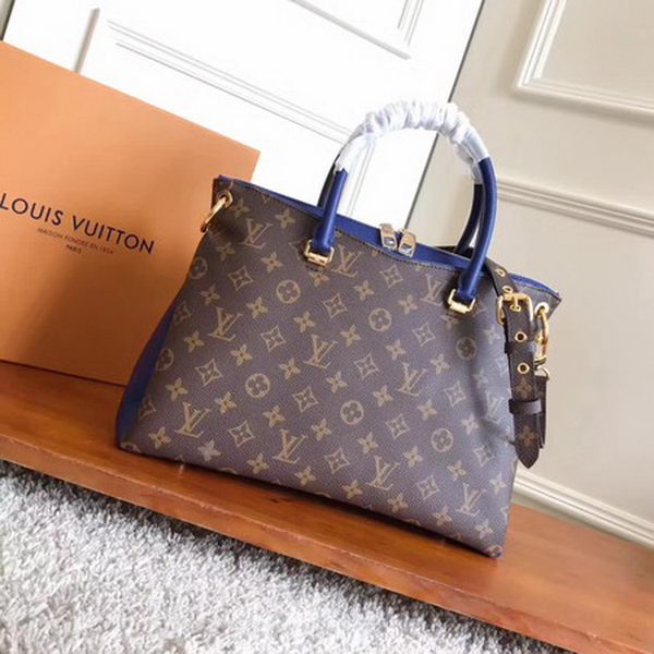 Louis Vuitton Monogram Canvas PALLAS M42810 Blue