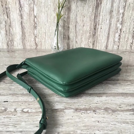 Celine Trio Crossbody Messenger Bag C55421 Green