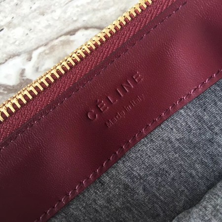 Celine Trio Crossbody Messenger Bag C55421 Wine