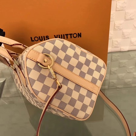 Louis Vuitton Damier Azur Canvas SPEEDY BANDOULIERE 25 N41374