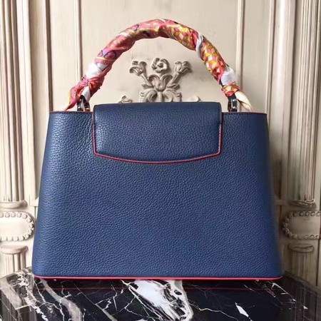 Louis Vuitton Elegant Capucines Bags MM M41813 Blue