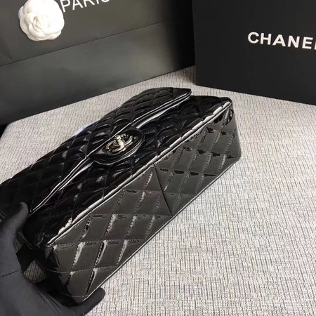 Chanel Classic Flap Bag Original Leather A1113 Black