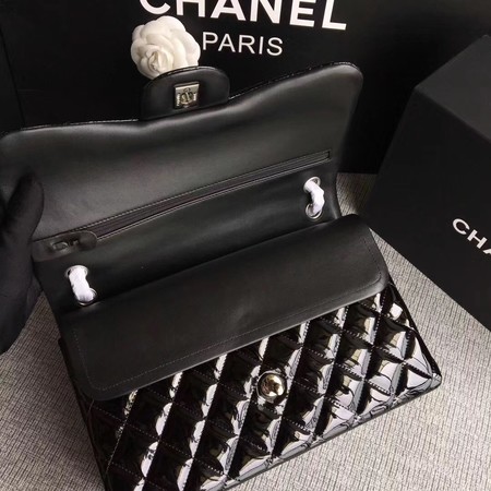 Chanel Classic Flap Bag Original Leather A1113 Black