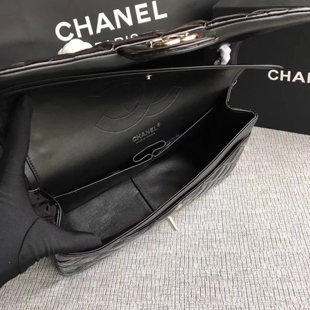 Chanel Classic Flap Bag Original Leather A1113 Black