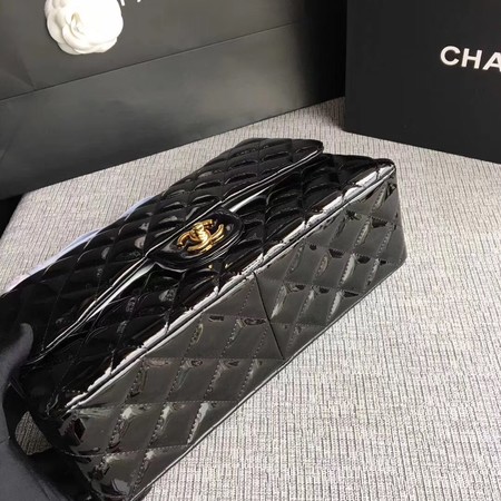 Chanel Classic Flap Bag Original Leather A1113 Black