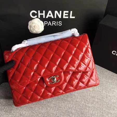 Chanel Classic Flap Bag Original Leather A1113 Red