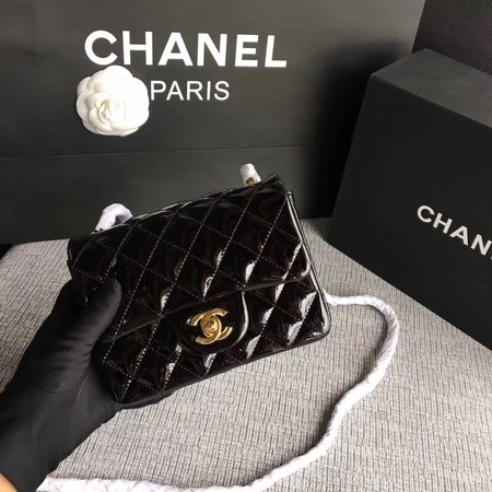 Chanel Classic Flap mini Bag Original Leather A1115 Black