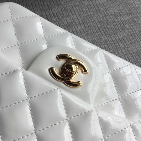 Chanel Classic Flap mini Bag Original Leather A1115 White