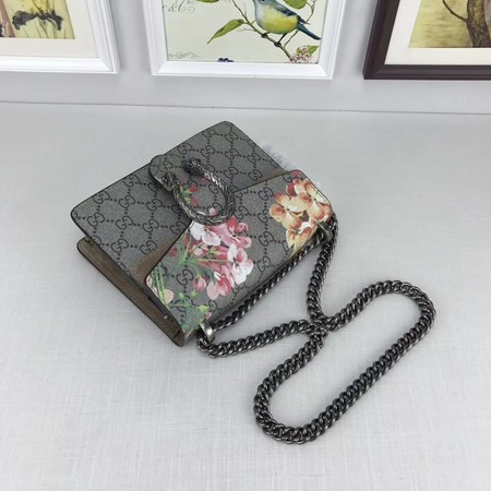 Gucci Mini Dionysus GG Canvas Shoulder Bag 421970 Khaki