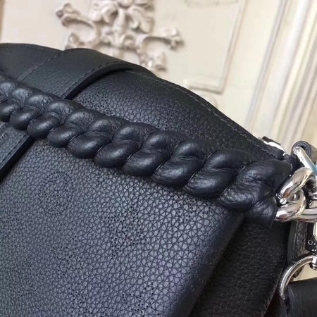 Louis Vuitton Mahina Leather BABYLONE CHAIN BB M51223 Black