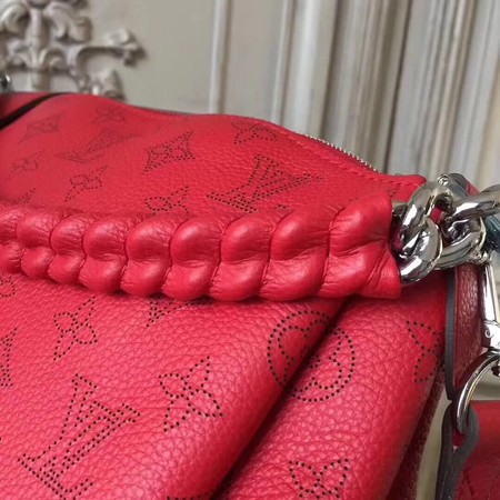 Louis Vuitton Mahina Leather BABYLONE CHAIN BB M51223 Red