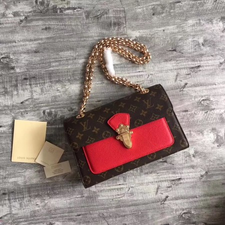 Louis Vuitton Monogram Canvas VICTOIRE M41730 Red