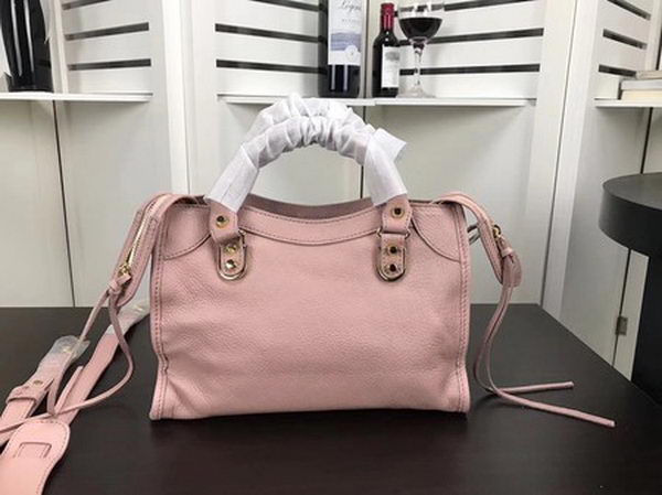 Balenciaga Giant City Gold Studs Handbag B084335 Pink