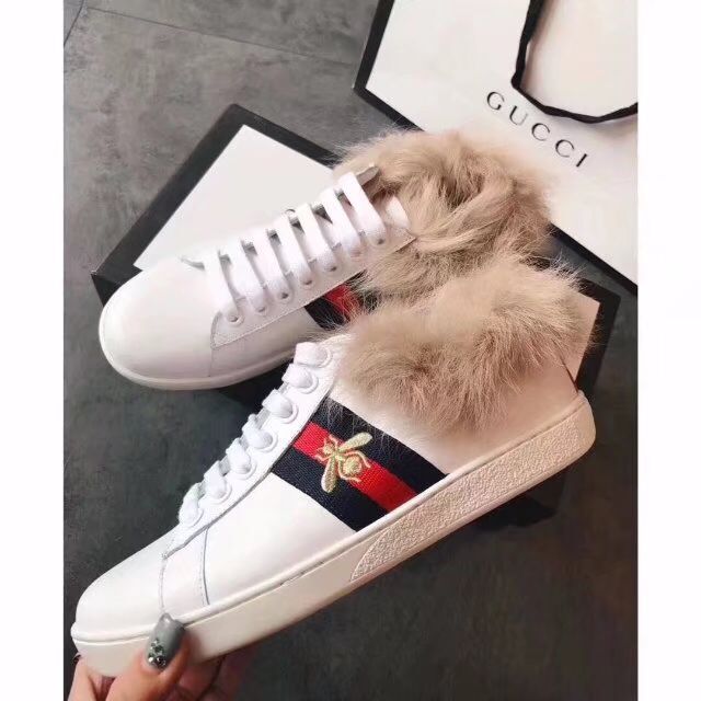 Gucci Shoes GG18208 Bee White