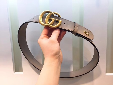 Gucci Leather Belt 414529 Apricot