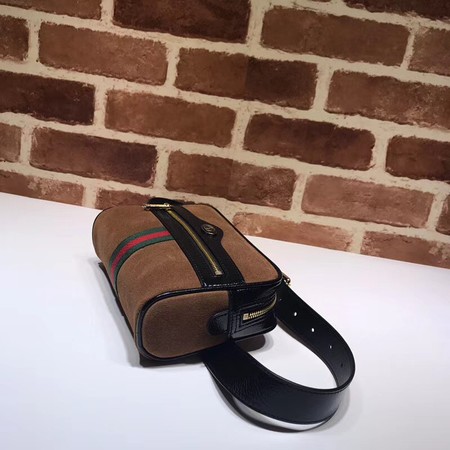 Gucci GG original Nubuck leather waist pack 517076 brown