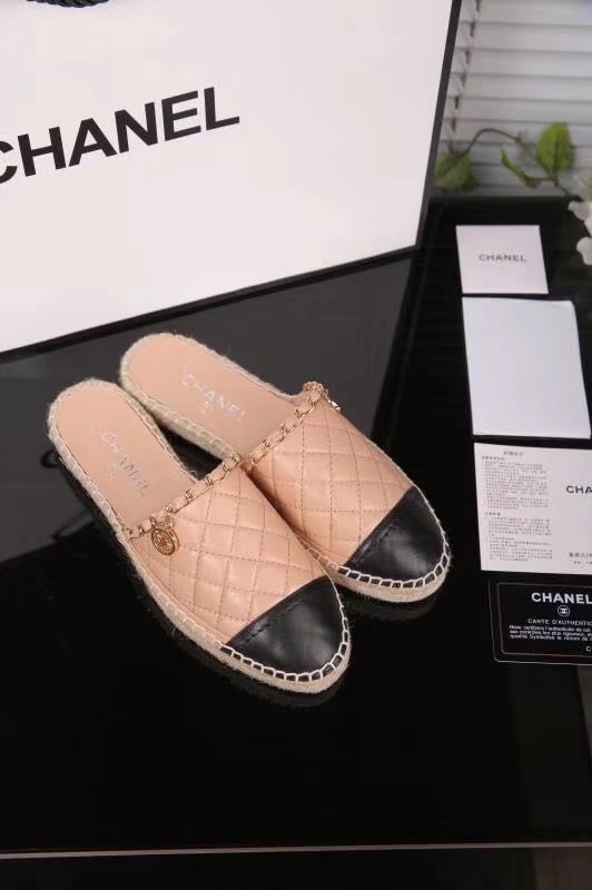 Chanel Slippers CH2284TZ Apricot