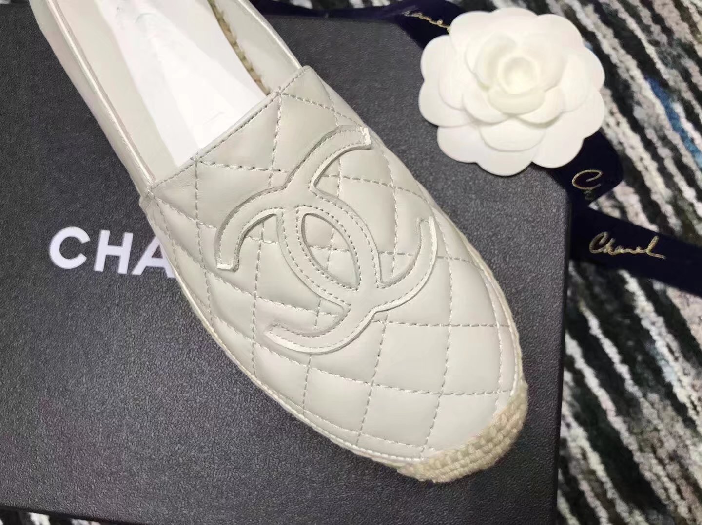 Chanel Casual Shoes CH2288LRF white