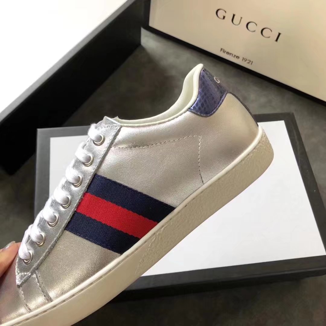 Gucci Lovers shoes GG1324H silver