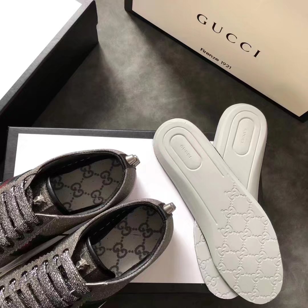 Gucci women shoes GG1302H grey