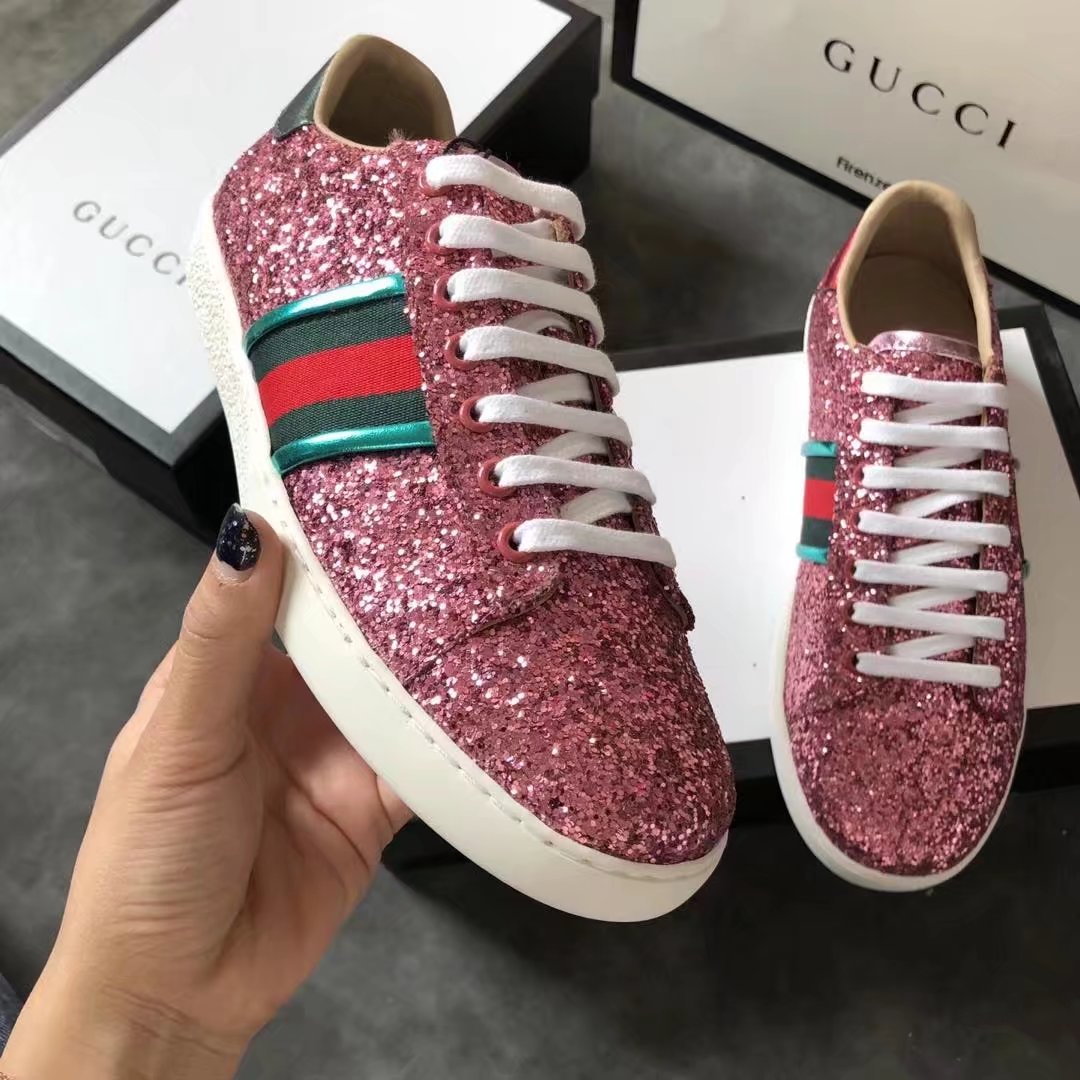 Gucci women shoes GG1303H pink