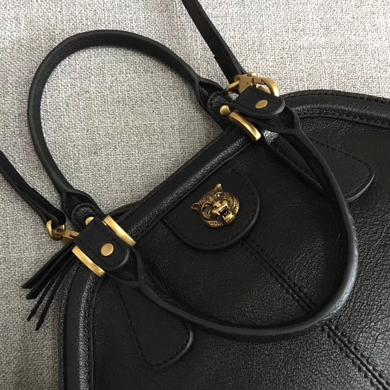 Gucci RE Medium Top Handle Bag Style 516459 Black