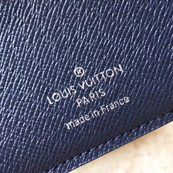 Louis Vuitton EPI leather Wallet 63514 blue