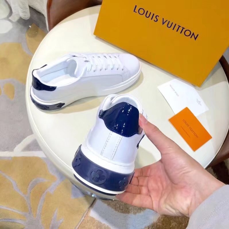 Louis Vuitton casual shoes LV880SY white&blue