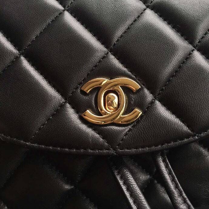 Chanel Original Sheepskin Backpack 56987 black