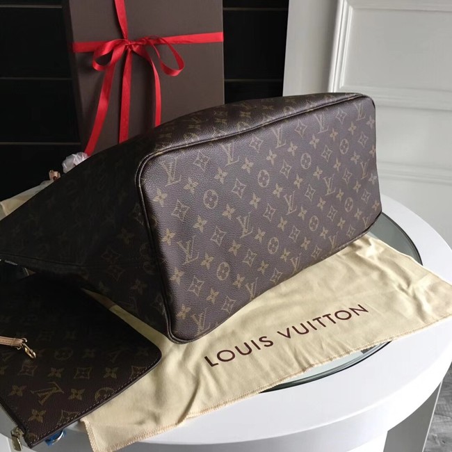 Louis Vuitton Monogram Canvas Original NEVERFULL GM M40990 apricot