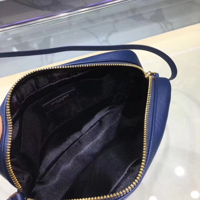 Saint Laurent Lou Medium Camera Bag 520534 blue