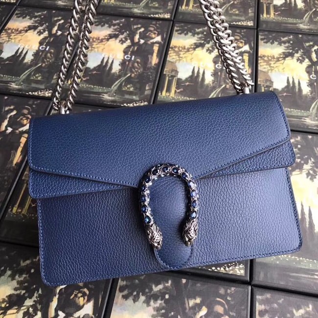 Gucci Dionysus small shoulder bag 400249 blue