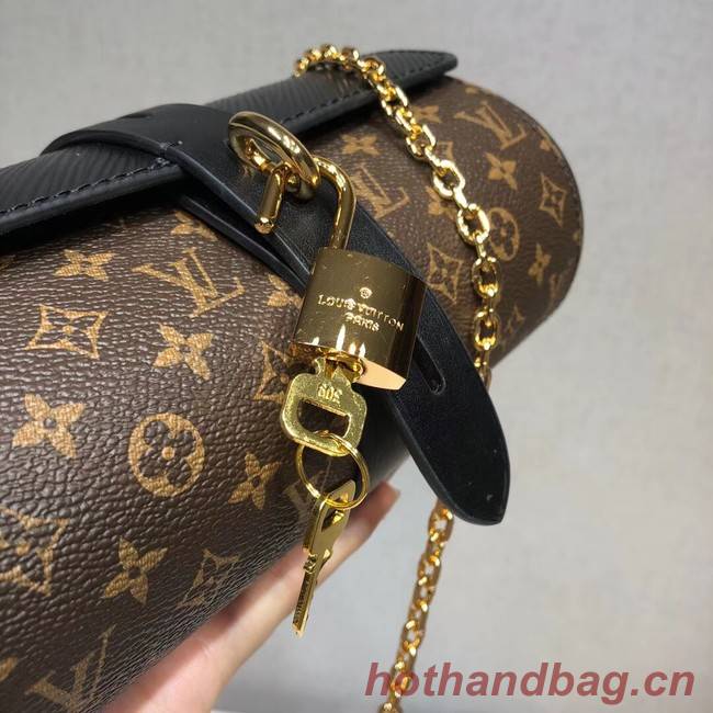 Louis vuitton original monogram canvas GLASSES CASE M43903 black