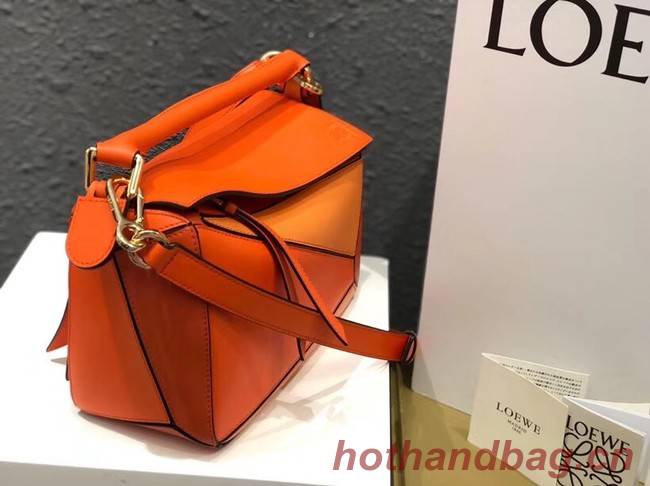 Loewe Puzzle Bag Original Leather B9124 orange