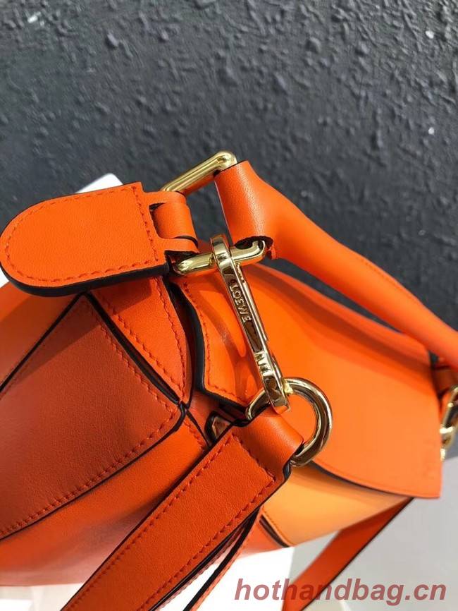 Loewe Puzzle Bag Original Leather B9124 orange